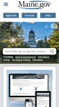 Mobile Screenshot of maine.gov