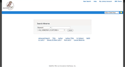Desktop Screenshot of minerva.maine.edu