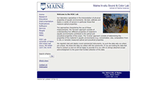 Desktop Screenshot of misclab.umeoce.maine.edu