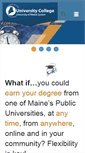 Mobile Screenshot of learn.maine.edu