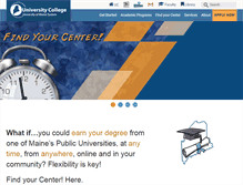 Tablet Screenshot of learn.maine.edu